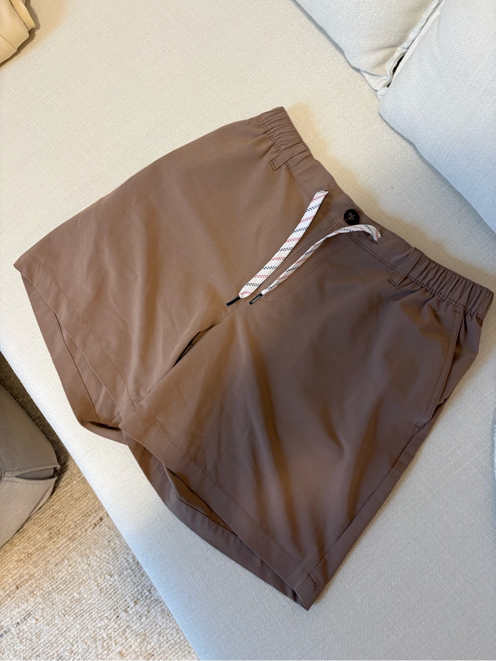 Chubbies Men's Brown Elastic-Waist Casual Shorts